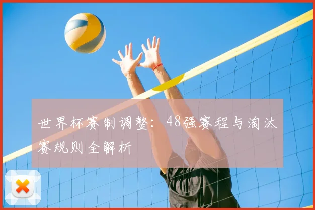 世界杯赛制调整：48强赛程与淘汰赛规则全解析