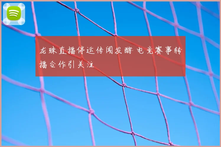龙珠直播停运传闻发酵 电竞赛事转播合作引关注